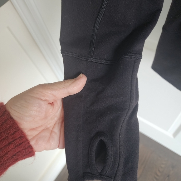 LULULEMON Hooded Stride Jacket Stand Up Collar Full Zip Yoga Athletic Running - Picture 5 of 7